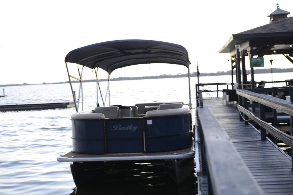 Lakefront Duplex With Pontoon Boat 2 Bedroom Home Mount Dora Εξωτερικό φωτογραφία