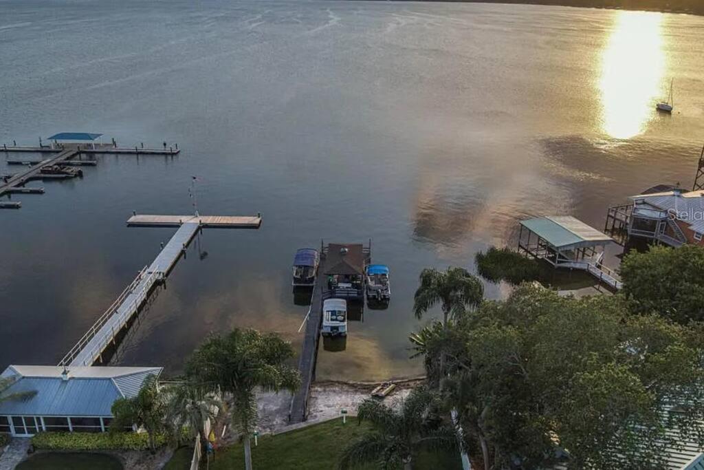 Lakefront Duplex With Pontoon Boat 2 Bedroom Home Mount Dora Εξωτερικό φωτογραφία