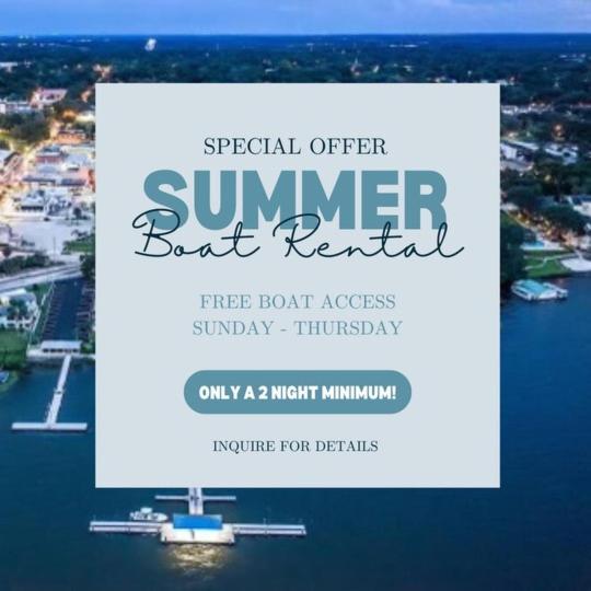 Lakefront Duplex With Pontoon Boat 2 Bedroom Home Mount Dora Εξωτερικό φωτογραφία